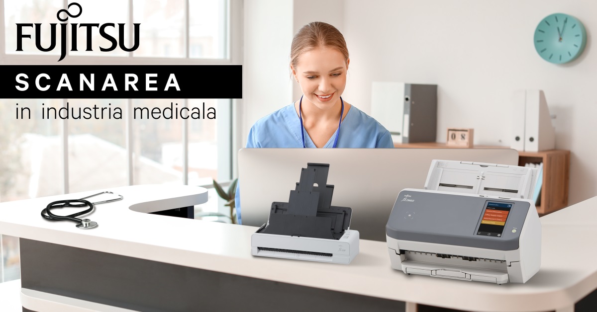 Scanning in healthcare industry - Fujitsu scanners