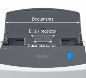 ScanSnap Ix1400 - scanning different size od the documents