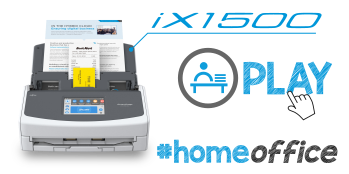 ScanSnap iX1500 - play video